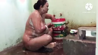 Busty Bhabhi Showering Naked Then Bent Over For Rough Doggy Sex