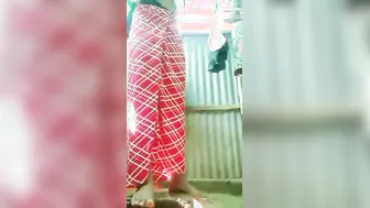 Bengali Wife Bathing Naked Caught On Hidden Camera At Home Today