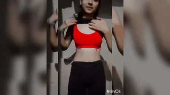 Gorgeous College GF Showing Off Her Boobs Privately