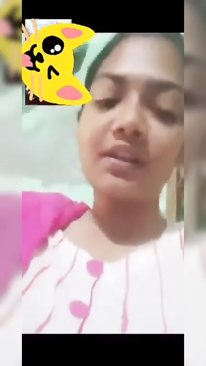 She Shows Off Perfect Tits To Lover During Late Night Video Call