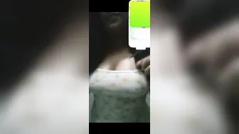 Bengali Babe Flashing Her Boobs On Video Call For Boyfriend
