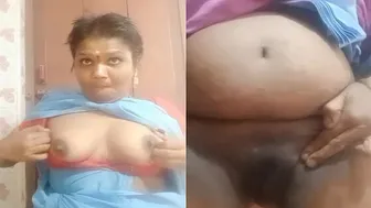 Telugu Wife Stripping Naked Teasing Hubby In Private Home Video