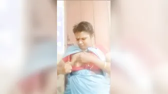 Telugu Wife Stripping Naked Teasing Hubby In Private Home Video