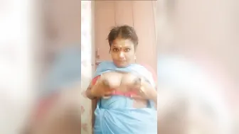 Telugu Wife Stripping Naked Teasing Hubby In Private Home Video