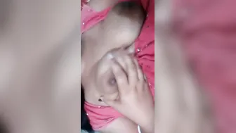 Bengali GF Taking Naked Boob Selfie Leaked Online
