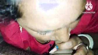 Chubby Married Woman On Knees Giving Sloppy Wet Blowjob