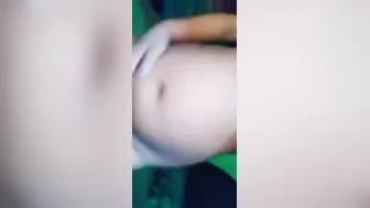 Village Babe With Huge Tits Taking Nude Selfies In Her Bedroom