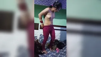 Bengali GF Making Private Sex Tape In Village Bedroom