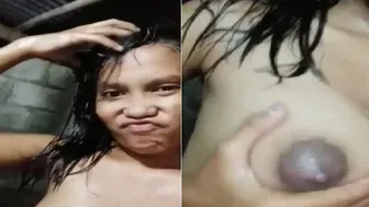 Village Girl Caught Bathing Nude In Leaked Private Bathroom Clip