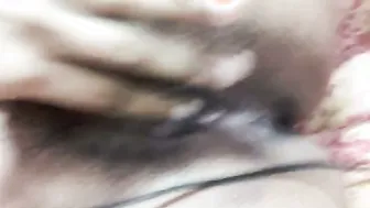 Indian Girl Fingering Hairy Pussy Showing Everything Close Up