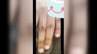GF Stripping Naked Teasing Boyfriend On Video Call Tonight