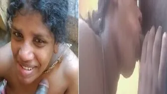 South Indian Aunty Sucking Dick Outside In Risky Outdoor Fuck