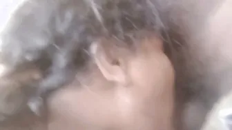 South Indian Aunty Sucking Dick Outside In Risky Outdoor Fuck