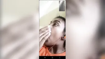 College Babe Getting Ass Played With During Naughty Video Chat