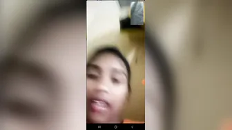 College Babe Getting Ass Played With During Naughty Video Chat