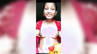 Village Teen Slowly Unbuttoning Revealing Natural Big Breasts