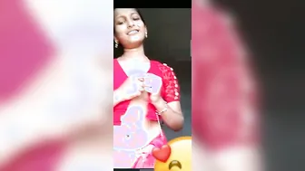 Village Teen Slowly Unbuttoning Revealing Natural Big Breasts