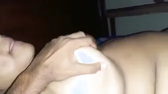 Married Woman Letting Him Grope Her Tits In Leaked Homemade