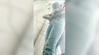 Young Lovers Making Out In Park Groping Her Boobs Outside