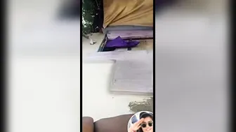 Aunty Getting Wild On Video Call Showing Everything Outdoors