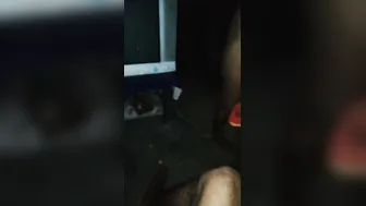 South Indian Wife Bouncing On Dick Riding Him In Bedroom Shot