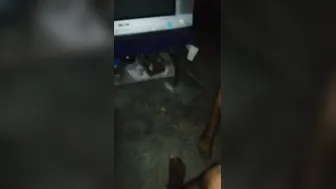 South Indian Wife Bouncing On Dick Riding Him In Bedroom Shot