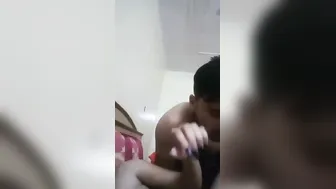Desi Couple Fucking Hard In Bedroom Pounding Her Tight Pussy