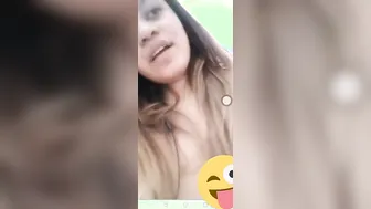 Office Girl Getting Naked On Video Call Teasing Me With Her Body