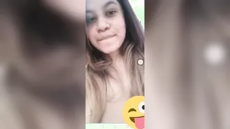 Office Girl Getting Naked On Video Call Teasing Me With Her Body