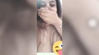 Office Girl Getting Naked On Video Call Teasing Me With Her Body