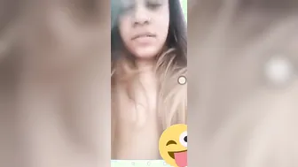Office Girl Getting Naked On Video Call Teasing Me With Her Body