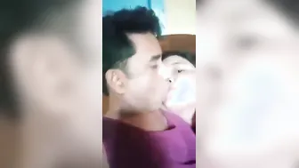 Married Couple Getting Heated With Intense Foreplay At Home