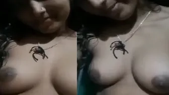 College GF Flashing Boobs Privately For Her Boyfriend