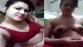 Bangladeshi Bhabhi Getting Fully Naked In Her Private Video
