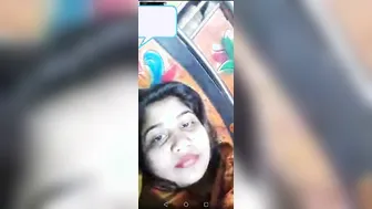 Village Wife Flashing Her Huge Tits During Our Video Call Today
