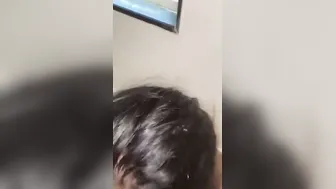 South Indian Gf Sucking Him Off Until He Finishes On Her Face