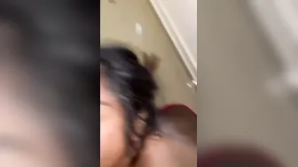 South Indian Gf Sucking Him Off Until He Finishes On Her Face