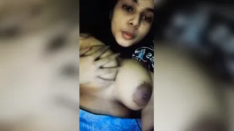 My Busty Gf Teasing And Showing Off Her Natural Big Boobs Daily