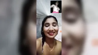 Village GF Fingering Herself During Private Video Call