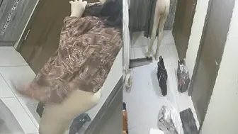 Desi Milf Caught Changing Clothes On Hidden Camera At Home