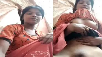 Bengali Teen GF Showing Off Her Tight Virgin Pussy