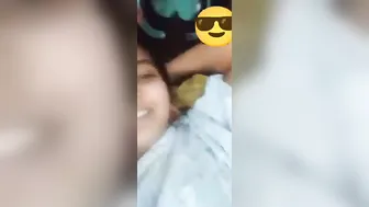 College Babe Stripping Naked During Late Night Video Call Sex