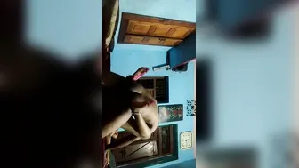 Village Wife Moaning Loud Getting Fingered And Fucked At Home