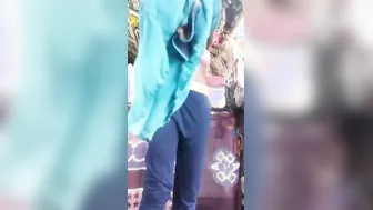 Village Babe Showing Her Smooth Shaved Pussy On Selfie Camera