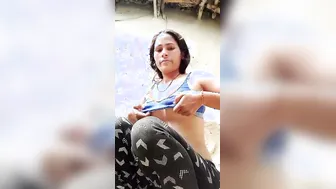Bengali Girl Stripping Naked Outdoors Before Taking A Bath