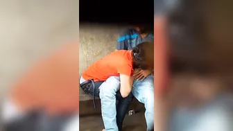 Sri Lankan GF Giving Blowjob And Riding Outdoors Wild