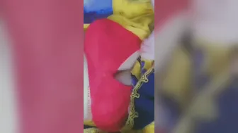 Pakistani Babe Flashing Her Big Boobs And Shaved Pussy