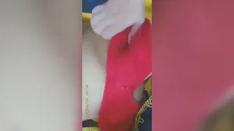 Pakistani Babe Flashing Her Big Boobs And Shaved Pussy