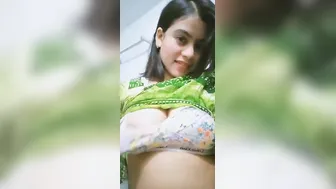 Kolkata GF Removing Bra Revealing Her Perfect Boobs