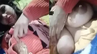 Bhabhi Showing Off Her Huge Boobs To Lover On Video Call